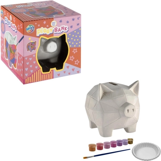 Set para pintar una hucha cerdito