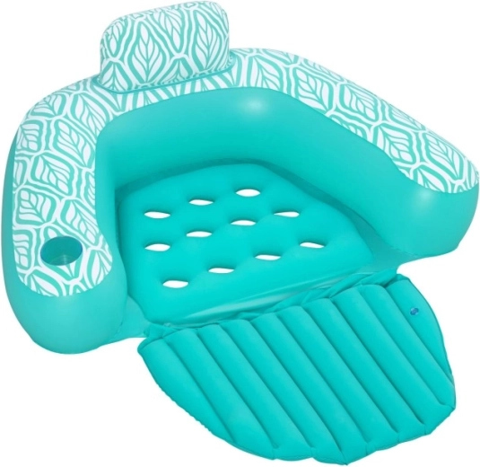 Máxima comodidad con respaldo y reposapiés