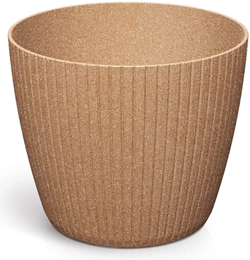 Maceta Lamia Eco Wood 17,8 cm naturo