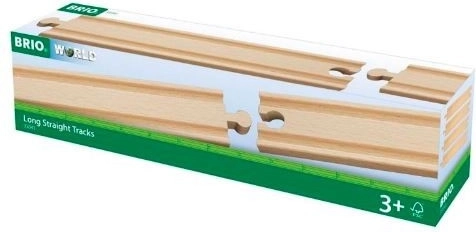 BRIO vías rectas largas