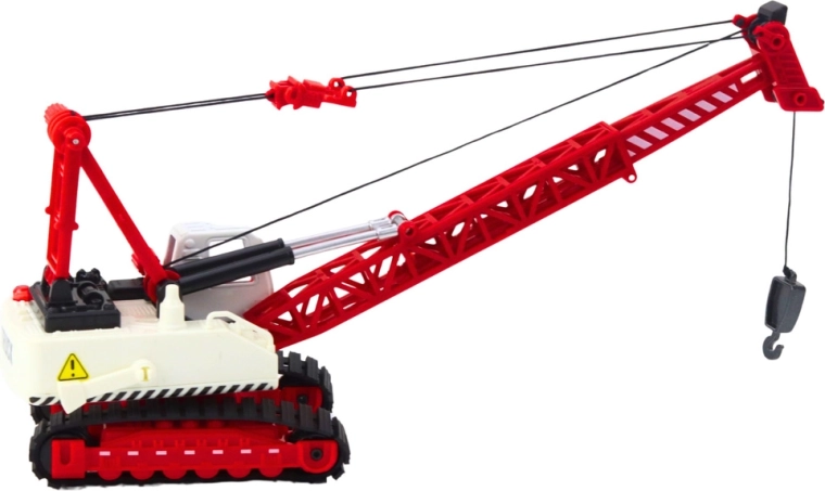 Construcción realista con pluma de celosía