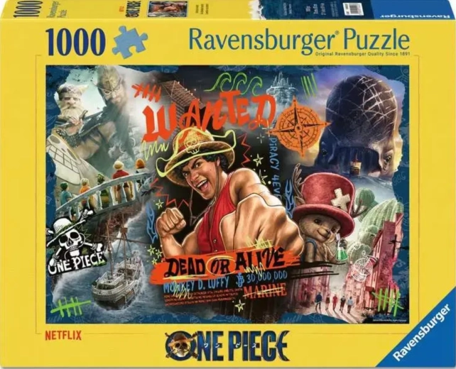 Puzzle Ravensburger One Piece: ¡la aventura espera! 1000 piezas