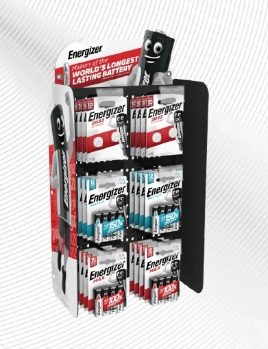 Soporte vertical Energizer 2×3 con soporte magnético