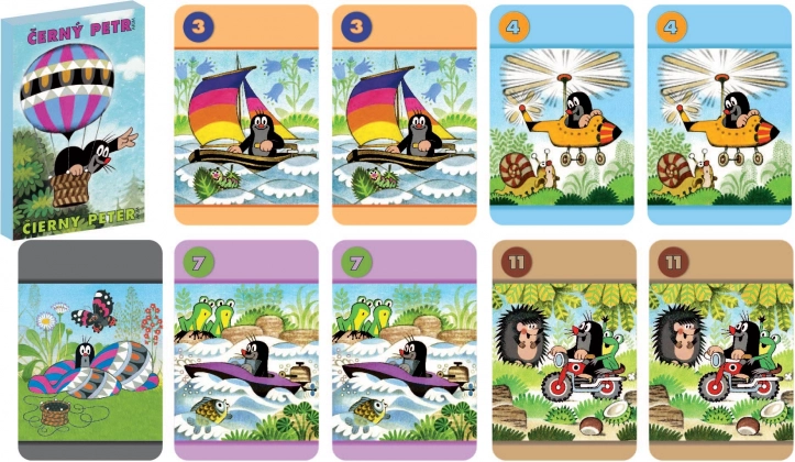 Cartas de El juego del burro Topito 6
