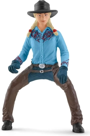 Figura de la jinete con gran nivel de detalle
