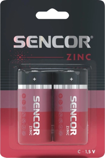 Pila de zinc-carbono Sencor C R14 de 1,5 V - 1 unidad