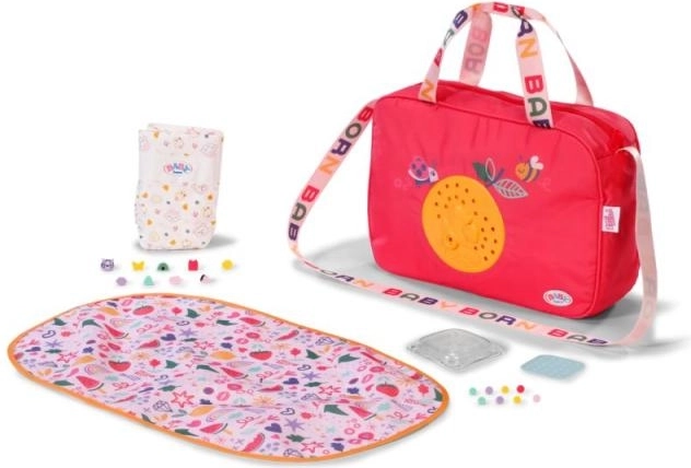 Bolsa cambiador BABY born con adornos encajables