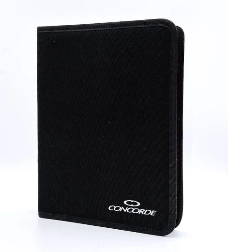 Estuche de presentación para bolígrafos CONCORDE, negro, A4