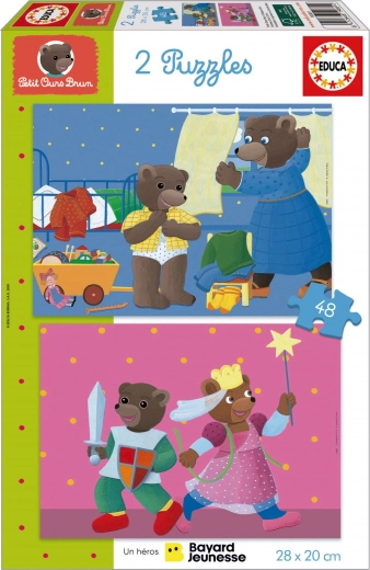 Puzzle Petit Osito 2x48 piezas