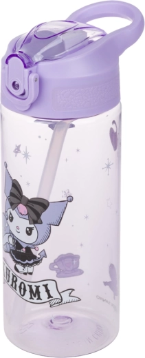 BAAGL botella de tritán para beber con pajita Kuromi Fortune Dream 500 ml