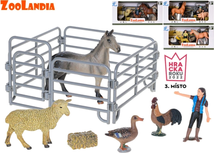 Zoolandia – figuras de plástico de granja para niños