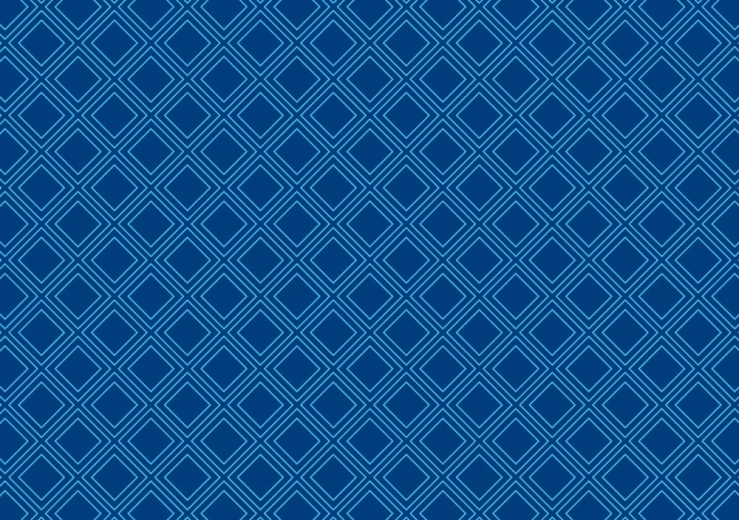 Sobre de colores C6 con motivo de cuadrados azules