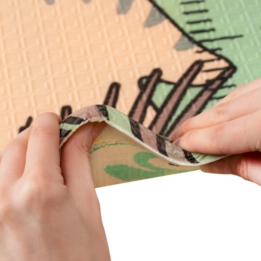 Espuma XPE suave, amortiguadora y segura