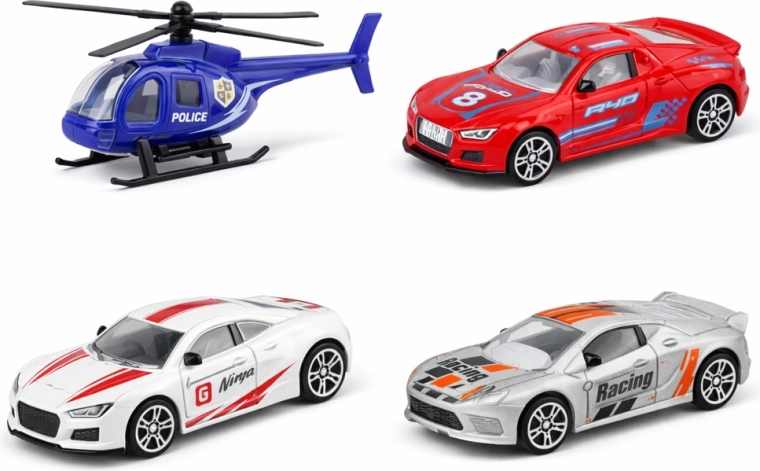 Cochecitos y helicóptero incluidos
