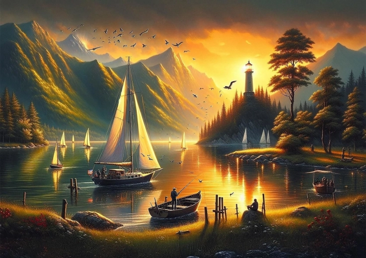 Puzzle Costas Doradas 1000 piezas