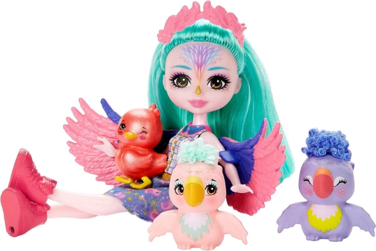 Set mágico con loros