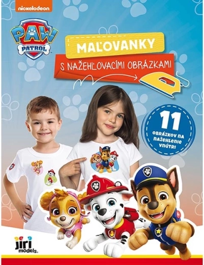 Libro para colorear con imágenes para planchar PAW PATROL