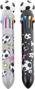 Bolígrafo con motivo de balón de fútbol – 10 colores