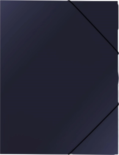 Carpeta con goma A4 azul