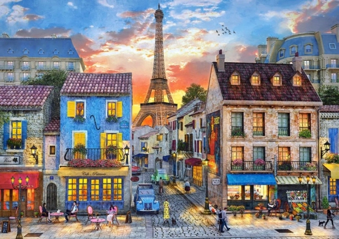 Puzzle Calles parisinas 500 piezas Castorland