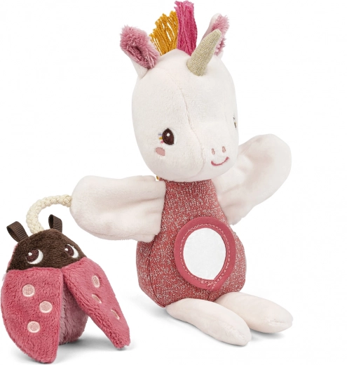 Títere Lilliputiens Unicornio Lena con actividades