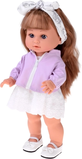 Conjunto elegante con encaje y chaquetita