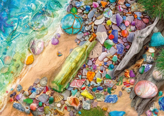 Puzzle Schmidt Tesoros de playa 1000 piezas