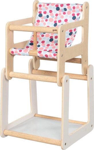 Diseño estable de madera con textil