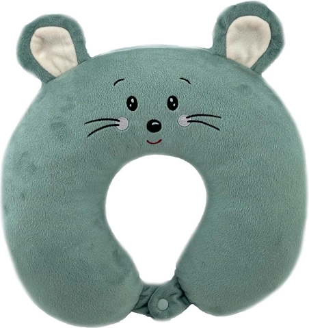 Ratón de peluche con botón de sonido
