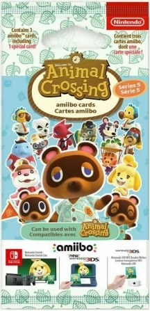 Cartas amiibo de Animal Crossing serie 5 - 1 unidad