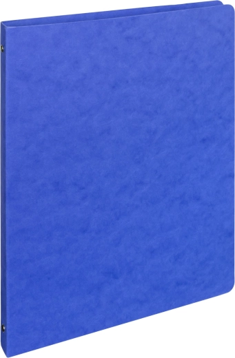 Archivador azul A4 con mecanismo de 4 anillas