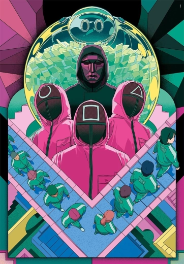 Puzzle Netflix: Squid Game 1000 piezas