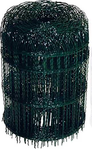 Malla decorativa verde 40 cm, malla 150×82 mm, alambre 3,1/2,0 mm (25 m)