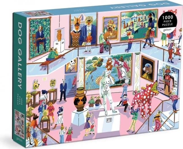 Puzzle Galería de Perros 1000 Piezas