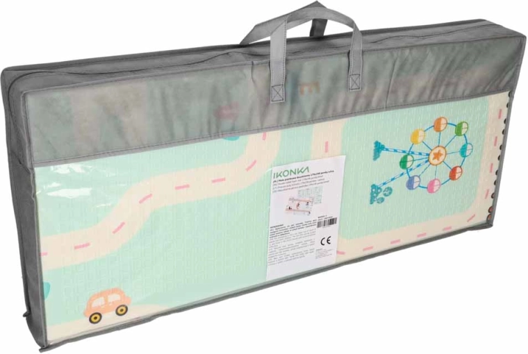 Estructura plegable y bolsa de transporte