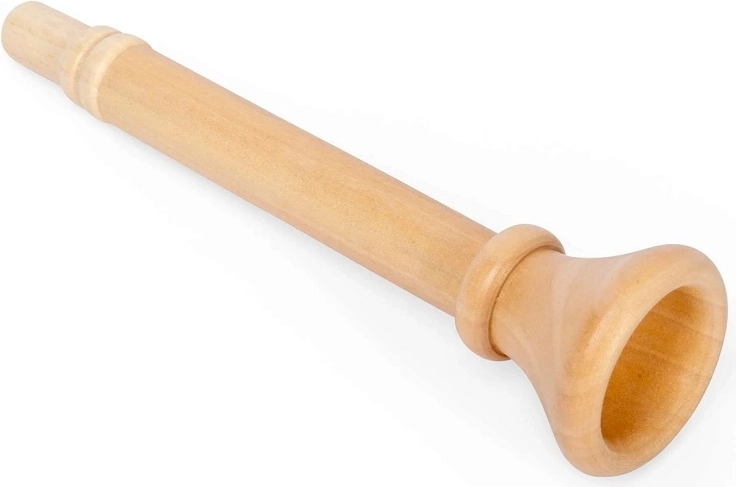 Bigjigs Toys trompetita de madera natural