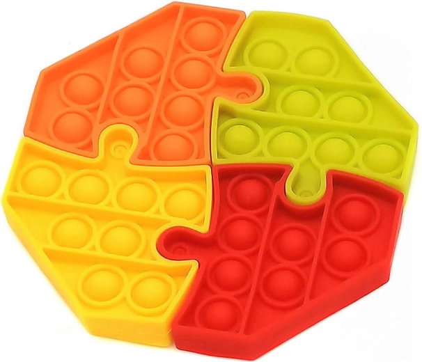 Montaje de rompecabezas de 4 piezas