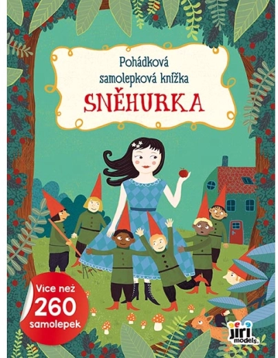 Libro de pegatinas de cuento Blancanieves