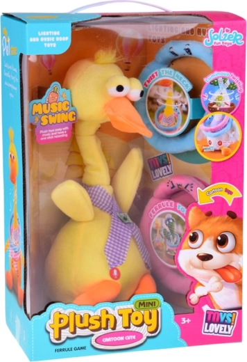 Pato móvil, luminoso y musical