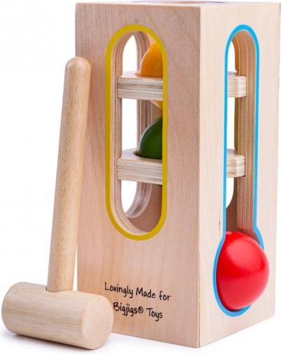Torre de golpear de madera Bigjigs