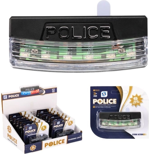 Luz LED policial para niños
