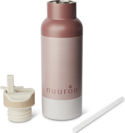 NuuRoo Conrad botella de acero inoxidable 500 ml mezcla rosa - 1 unidad