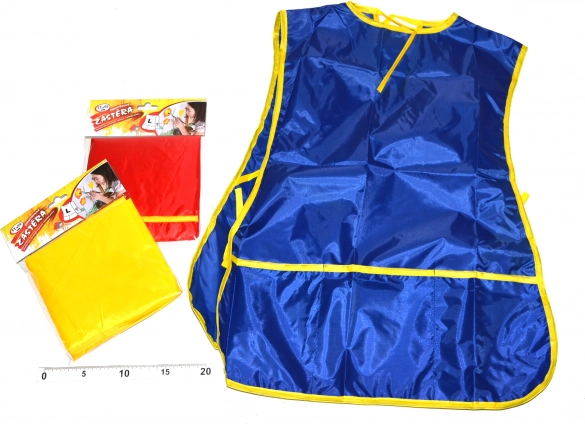 Delantal artístico infantil reversible L 55 × 40 cm