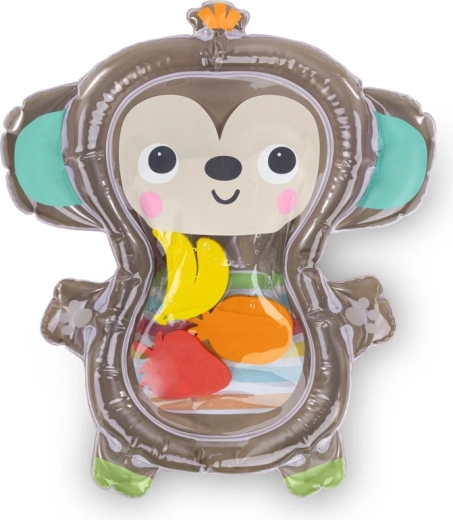 Bright Starts alfombrilla de juego acuática Hungry Monkey para bebés