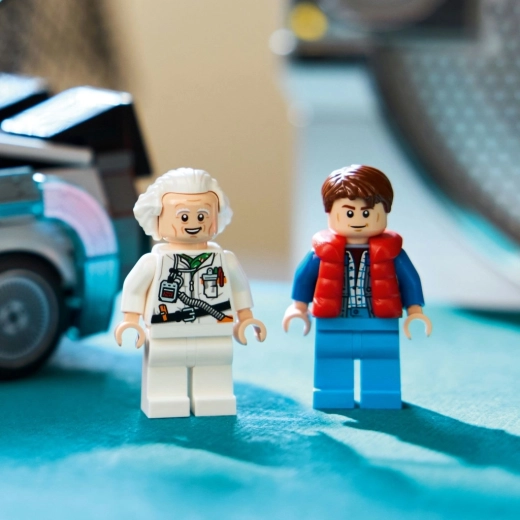 Minifiguras de Marty y Doc