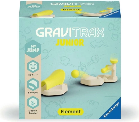 Ravensburger GraviTrax Junior Salto – elemento de expansión para pista de canicas