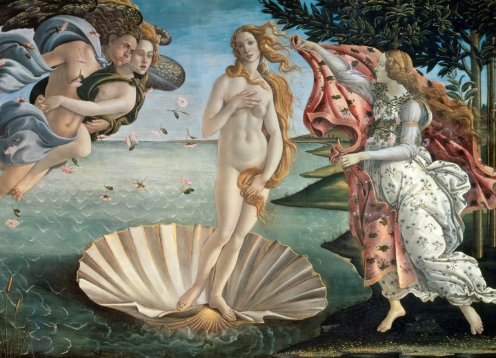 Puzzle El nacimiento de Venus 1000 piezas