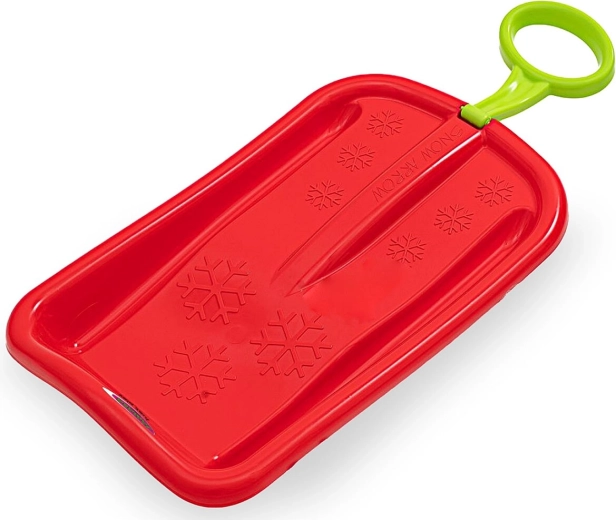 Trineo infantil Snow Play Arrow de 74 cm, rojo