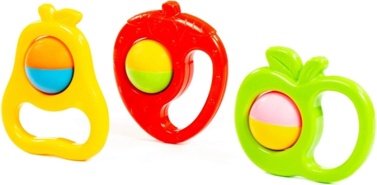 Set de sonajeros de fruta