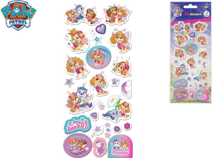 Set de pegatinas 3D Paw Patrol (La Patrulla Canina)